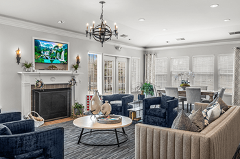 Clubhouse at Gateway of Grand Blanc with modern feel